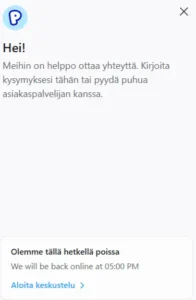 pelaa nyt casino asiakaspalvelu