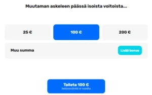 superonni kasino talletus