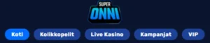 superonni kasino pelivalikoima arvostelu